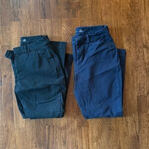 Black and Navy Pixie Pants